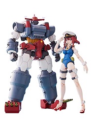 Robot ACKS No. GR-03 Gattai Robot Musashi and Nagisa Jinguji Gattai Model Kit