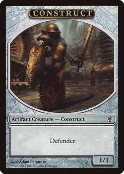 Construct Token with Defender - Colorless - 1/1