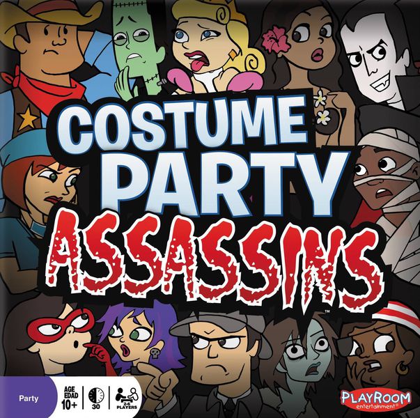 Costume Party Assassins Board Game