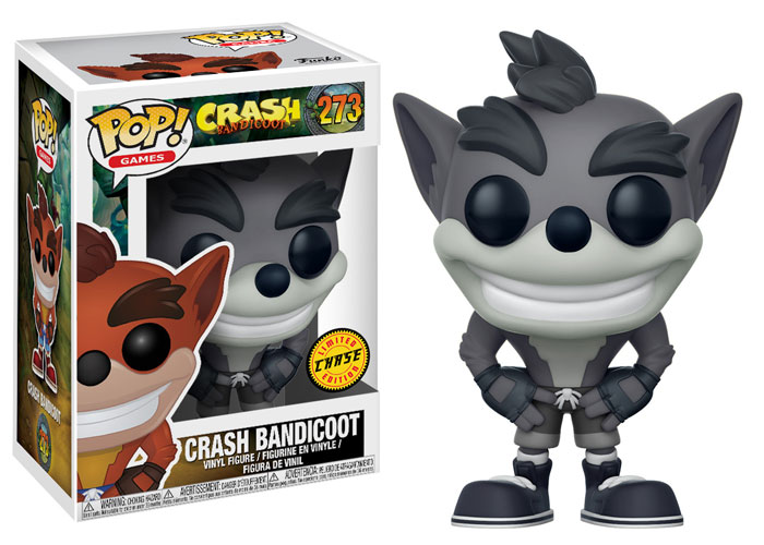 Funko POP: Games: Crash Bandicoot (Chase)