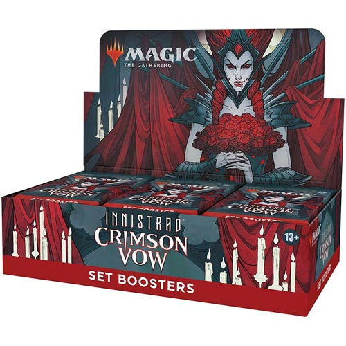 Magic the Gathering: Innistrad: Crimson Vow: Set Booster Box (30 packs)