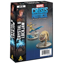 Marvel Crisis Protocol: Crystal and Lockjaw Character Pack 