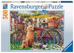 Cute Dogs Puzzle - 500 Pieces 