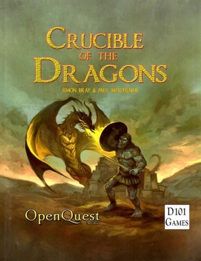 Open Quest 2nd Edition: Crucible of the Dragons - Used