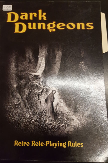 Dark Dungeons Retro Role-Playing Rules - USED