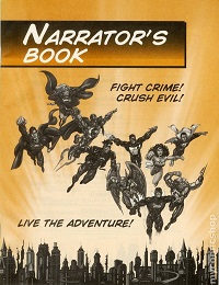 DC Universe Role Playing Game: Narrators Book and Screen - Used