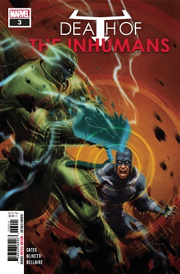 Death of Inhumans no. 3 (3 of 5) (2018 Series)