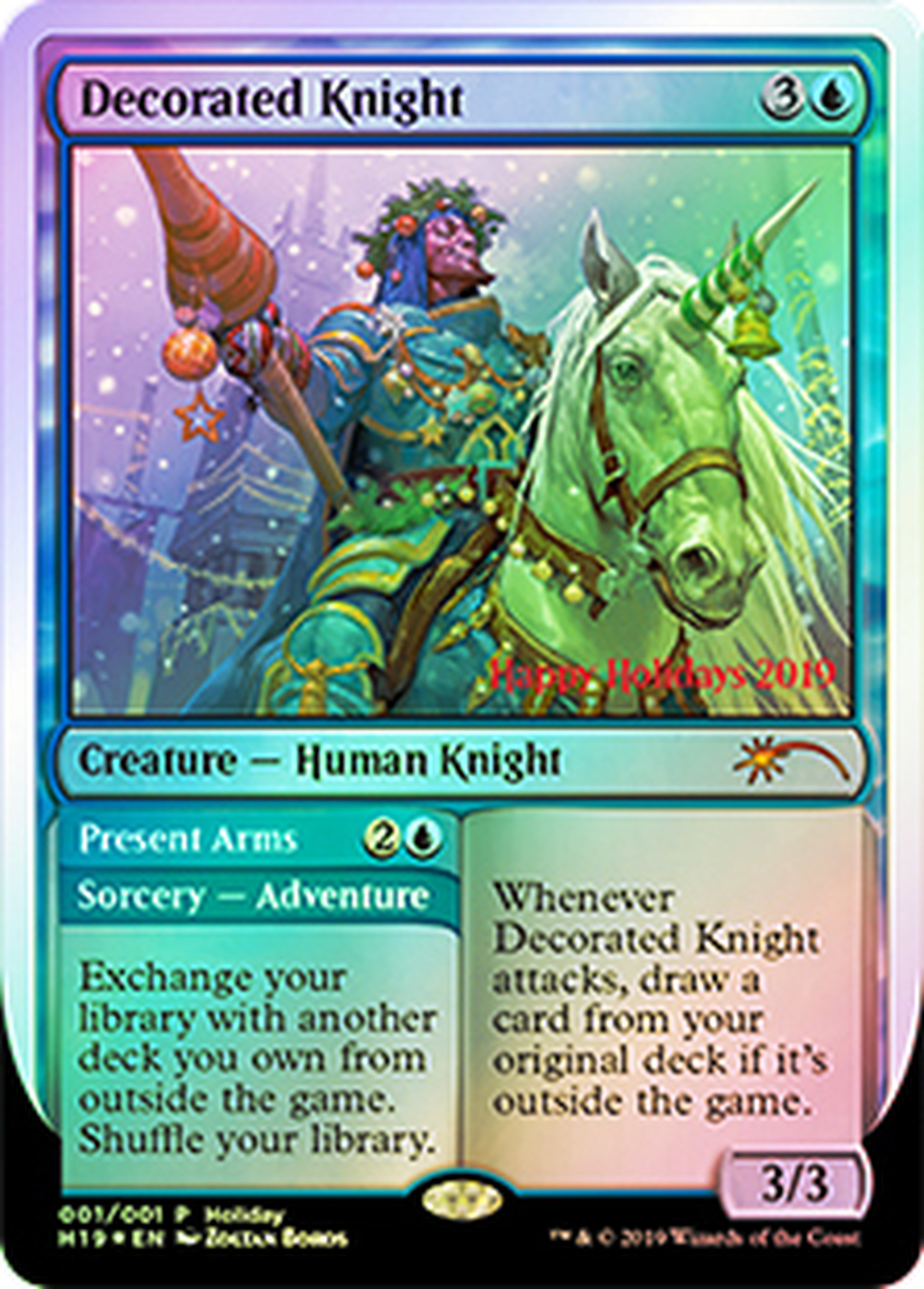 Decorated Knight (Promo Card) - FOIL