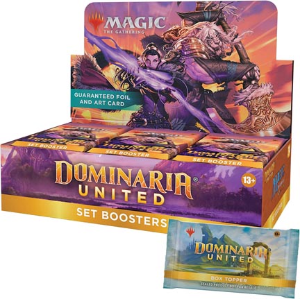 Magic the Gathering: Dominaria United Set Booster Box (30 Packs)