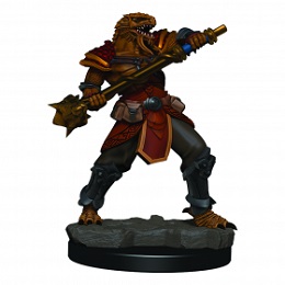 Dungeons and Dragons Fantasy Miniatures: Icons of the Realms Premium Figure: Dragonborn Male Fighter