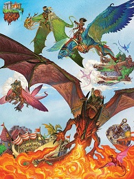 Dragon Flight Puzzle - 350 Pieces
