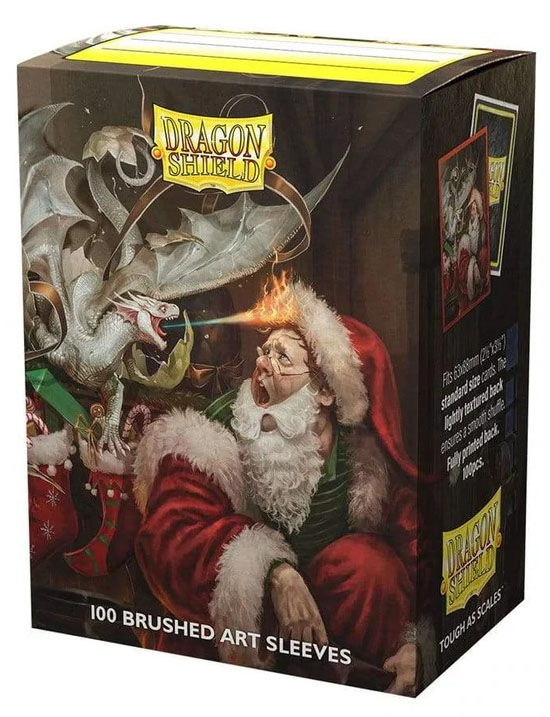 Sleeves: Dragon Shield Art Sleeves: Christmas Dragon: 100 Sleeves