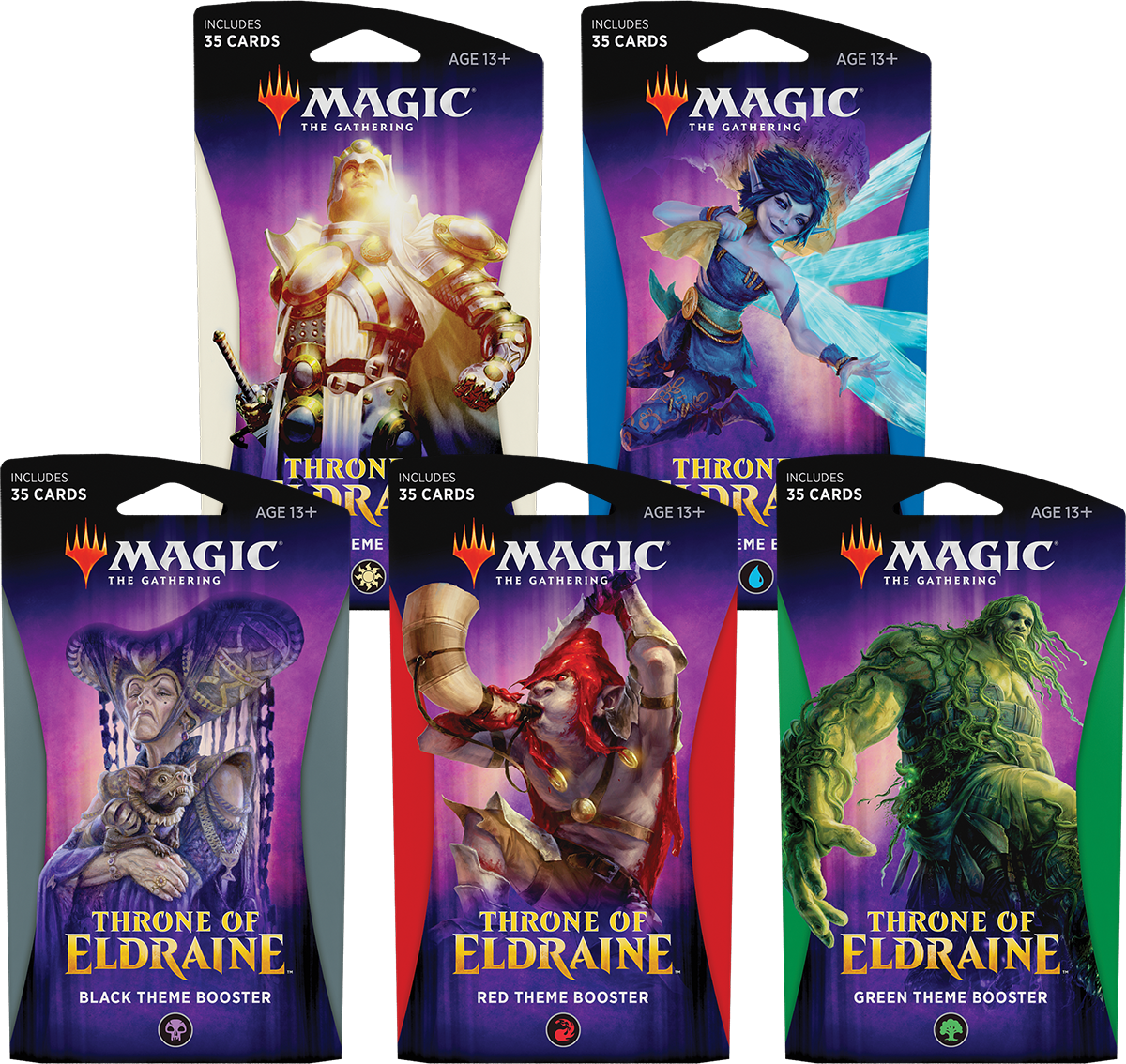 Magic The Gathering: Throne of Eldraine: Theme Booster
