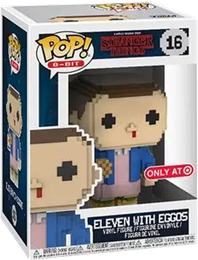 Funko Pop: 8-Bit: Stranger Things: Eleven with Eggos (Target Exclusive) (16) - USED