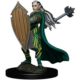 Dungeons and Dragons Fantasy Miniatures: Icons of the Realms Premium Figure: Elf Female Paladin 