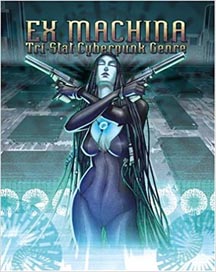 Ex Machina: Tri-Stat Cyberpunk Role Playing HC - Used