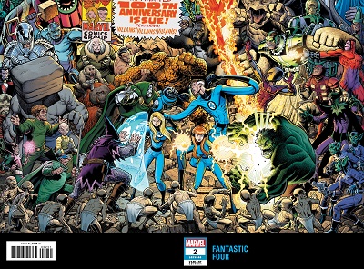Fantastic Four no. 2 (2018 Series) (Wraparound Variant)