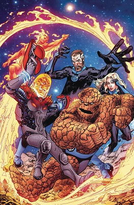 Fantastic Four no. 2 (2018 Series) (Cosmic Ghost Rider Variant)