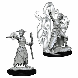 Dungeons and Dragons: Nolzur's Marvelous Unpainted Miniatures: Female Human Warlock