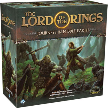 The Lord of the Rings: Journeys in Middle-Earth - Base Game - USED - By Seller No: 11119 Clayton Hargrave
