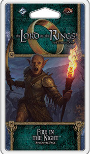 The Lord of the Rings LCG: Fire in the Night Adventure Pack