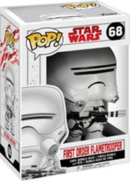 Funko Pop: Star Wars: First Order Flametrooper (68) - USED