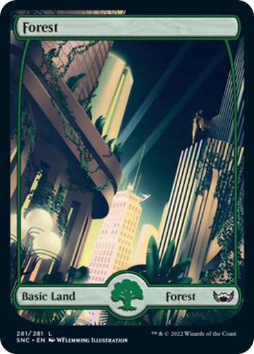 Forest - Streets of New Capenna (Full Art)