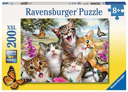 Friendly Felines Puzzle - 200 Pieces 