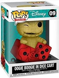Funko Pop: Trains: Disney: Oogie Boogie in Dice Cart (09) - Used