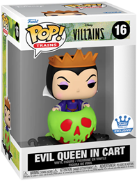 Funko Pop: Trains: Villains: Evil Queen in Cart (16) - Used