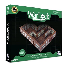 WarLock Tiles: Town and Village II: Full Height Plaster Walls Expansion