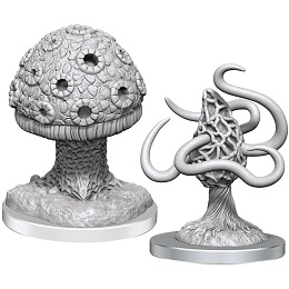 Dungeons and Dragons: Nolzur's Marvelous Unpainted Minis Wave 21: Shrieker and Violet Fungus