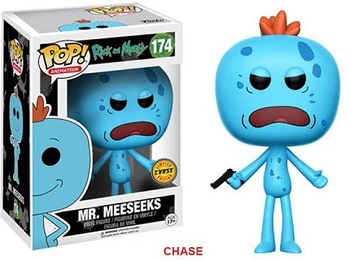 Funko POP: Animation: Rick and Morty: Mr Meeseeks (Chase)