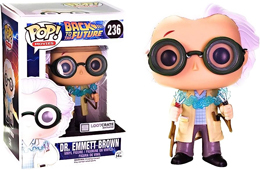 Funko Pop: Movies: Back to the Future: Dr. Emmett Brown (236) - USED
