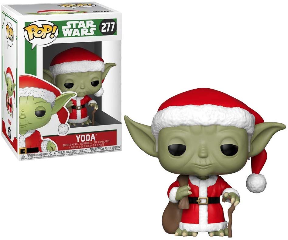 Funko POP: Star Wars: Holiday Santa Yoda