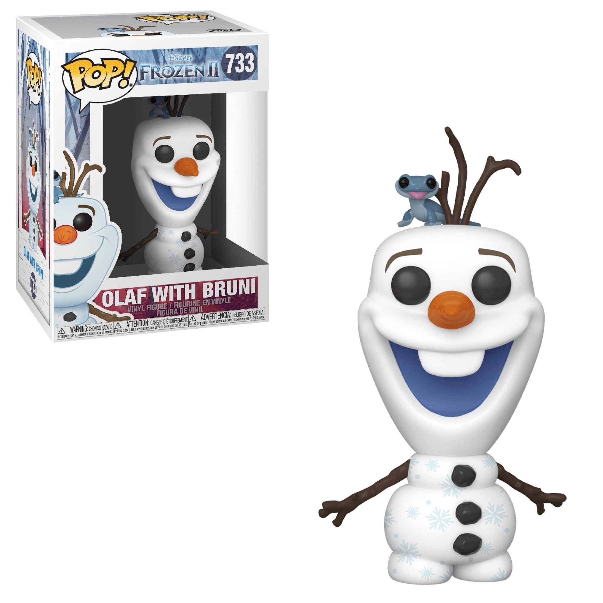 Funko POP: Disney: Frozen II: Olaf with Bruni - Used