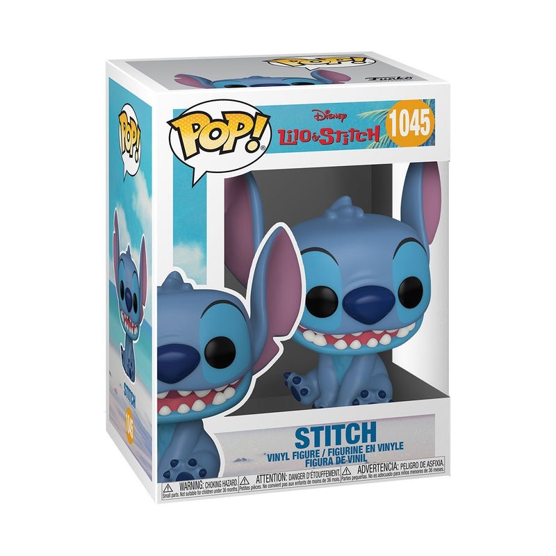 Funko POP: Disney: Lilo and Stitch: Smiling Seated Stitch (1045) - Used