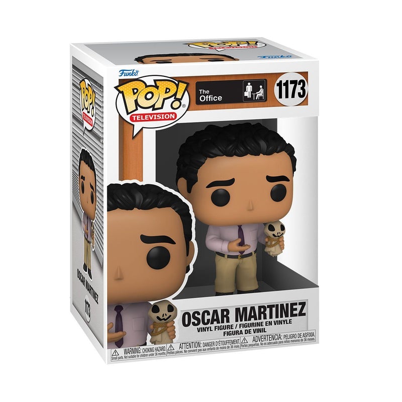 Funko POP: Television: The Office: Oscar Martinez with Scarecrow Doll (1173)