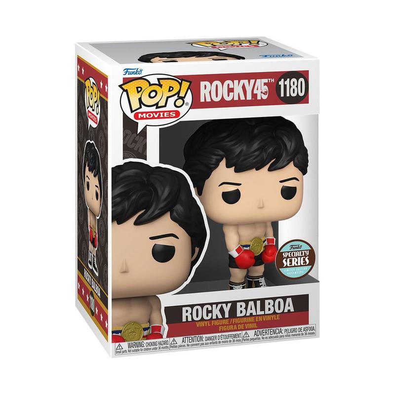 Funko POP: Specialty Series Movies: Rocky 45th Anniversary - Rocky with Gold Belt (1180)