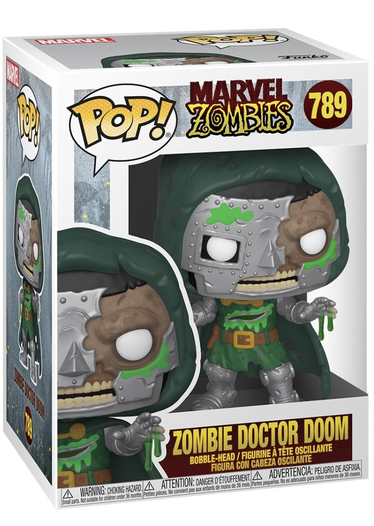 Funko Pop: Marvel Zombies: Zombie Doctor Doom (789) - Used