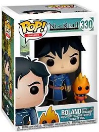Funko Pop: Ni No Kuni Revenant Kingsdom: Roland with Higgledy (330) - Used 
