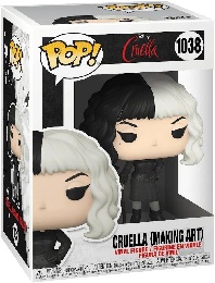 Funko Pop: Disney: Cruella (Making Art) (1038) - Used