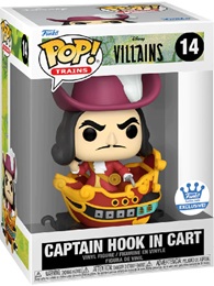 Funko Pop: Disney: Captain Hook in Cart (14) - Used