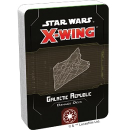 Star Wars X-Wing: 2nd Edition - Galactic Republic Damage Deck 