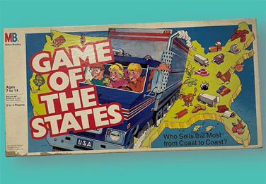 Game of the States Board Game - USED - By Seller No: 20 GOB Retail