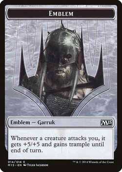 Garruk, Apex Predator Emblem Token