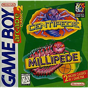Arcade Classic 2: Centipede and Millipede - Game Boy