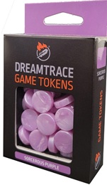 DreamTrace Game Tokens: Sorcerous Purple