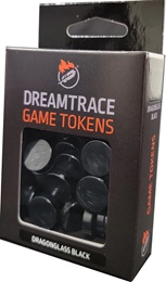 DreamTrace Game Tokens: Dragonglass Black