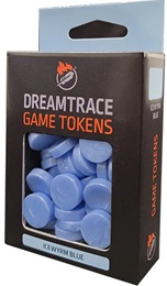 DreamTrace Game Tokens: Icewyrm Blue